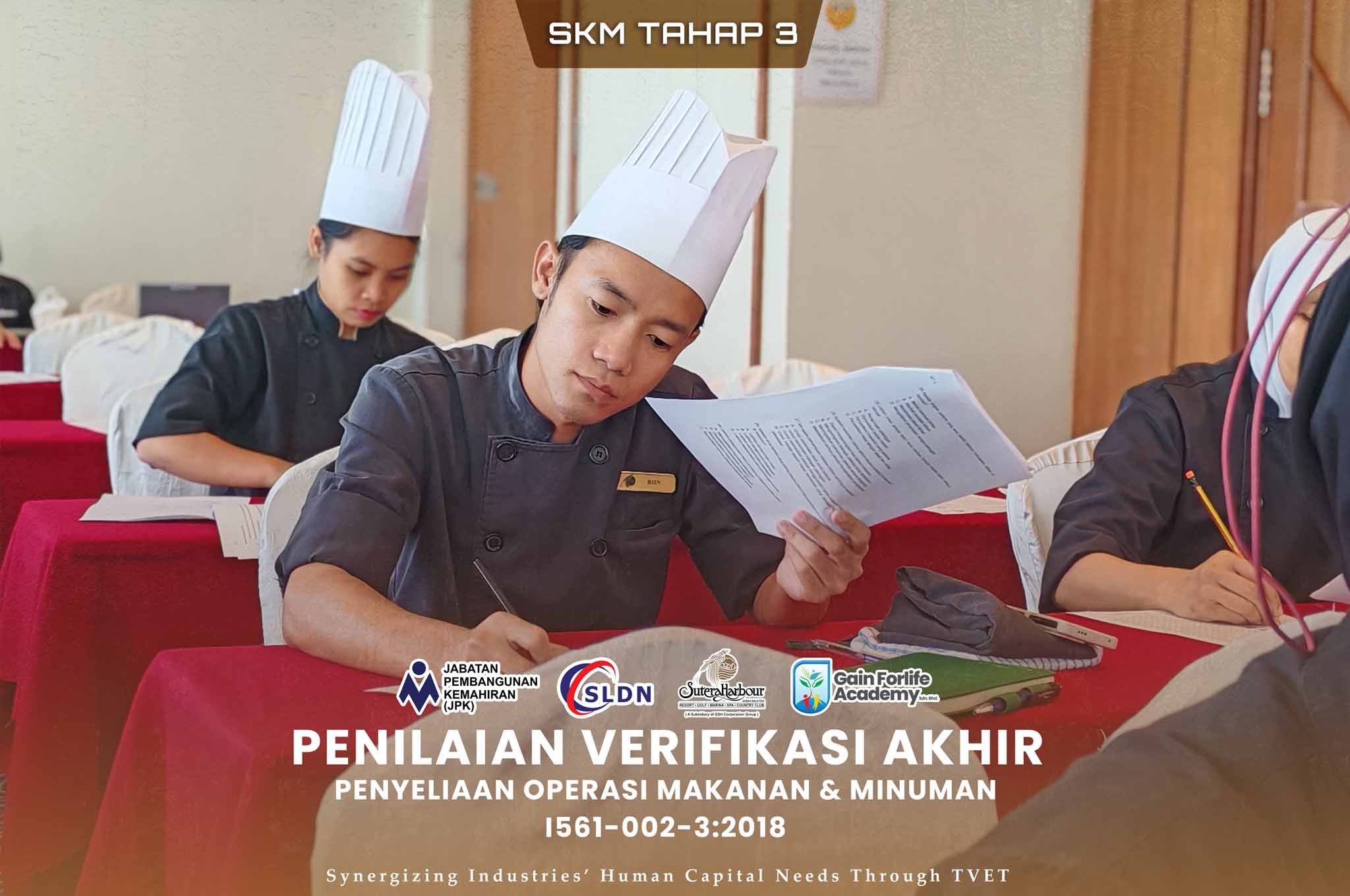 Peperiksaan Verifikasi Akhir SLDN 2025 - Food and Beverage Operation Supervision Tahap 3